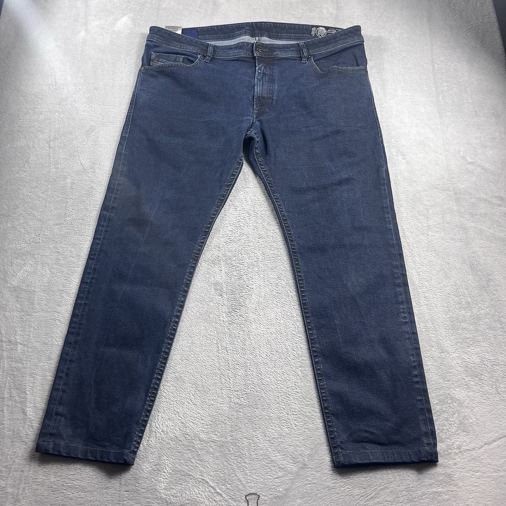 Diesel Thommer Jeans Men 38x28* Blue Slim Skinny Stretch Faded Denim Designer